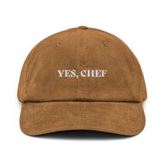 Check our shop for different cool products: https://mamaraycc.etsy.com A hat made of corduroy? That's a yes! Get your hands on a hat that'll serve you for ages. The corduroy fabric has stood the test of time thanks to its best features--softness, affordability, and durability. Get yours now! * 100% cotton corduroy * Soft, unstructured crown * Cotton twill sweatband and taping * Adjustable buckle * Blank product sourced from China This product is made especially for you as soon as you place an or Corduroy Hat With Embroidered Logo And Curved Brim, One Size Corduroy Cap, Corduroy Hat With Curved Brim, The Bear Show, Yes Chef, Harry Styles Sweatshirt, Bridal Cap, Feminist Jewelry, Corduroy Hat