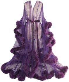 Dark Purple Dresses, Purple Lingerie, Purple Feather, Purple Outfits