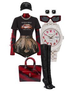 Rolex Necklace, Dior Boots, Birthday Outfits, Fashionista Clothes