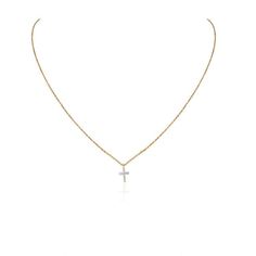 This is part of Chairish’s Fine Jewelry assortment.  Dainty Diamond Studded Cross Pendant Necklace with Chain in 18K Gold studded with round cut diamonds. This stunning piece of jewelry instantly elevates a casual look or dressy outfit.  April birthstone diamond brings love, fame, success and prosperity. Designed with round cut diamonds set in solid gold making a stunning cross pendant. This beautiful handcrafted pendant is a perfect Unique Gift, Bridal Shower Gift, Secret Santa Gift, Gift For Sister, Mother Daughter Gift, Bride To Be Gift, Bridesmaid Gift, Thanksgiving Gift, Friendsgiving Gift, Christmas Gift or any Holiday Gift for Mother, Sister, Daughter, Grandma, Fiancé, Girlfriend, Valentine, Family or Friend on your list.  PRODUCT DETAILS :-  Material - 18K Solid Yellow Gold Gemston Dressy Outfit, White Gold Pendant Necklace, Mother Daughter Gifts, Art Deco Pendant, April Birthstone, Thanksgiving Gift, Modern Necklaces, Gemstone Necklace Pendant, Cross Pendant Necklace