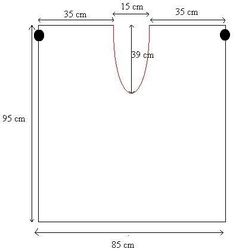 a drawing showing the width of a square