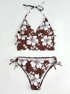 Coconut Girl Floral Bikini Swimsuit – Luxandluxy