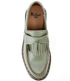 Dr. Martens Women's Adrian Tassel Leather Loafers | Dillard's Summer Loafers, Dr Martens Womens, Shoe Closet, Crazy Shoes, Shoe Obsession, Shoe Lover, Mode Inspiration, Leather Loafers, Loafers For Women