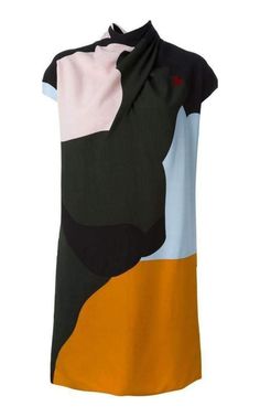 Multicolour silk dress Nina Ricci Silk Cocktail Dress, Open Back Dress, Runway Dresses, Open Back Dresses, Back Dress, Cotton Skirt, Fashion 2020, Sleeveless Maxi Dress, Buy Dress