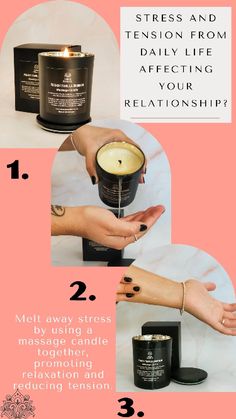 Natural Sensual Massage Oil Candles for couples. It's been a long day and everyone is tired. Relax with each other and feel the day dissipate after a connecting massage. Candle Photography, Oil Candle, Photo Candles, Oil Candles, French Vanilla