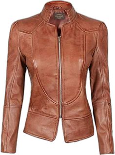 Fitted Leather Jacket, Captain America Jacket, Fashion Leather Jacket, Man Cafe, Style Leather Jacket, Shearling Jacket Women, Motorcycle Leather Jacket, Stylish Lady, Cafe Racer Jacket