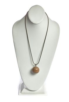 Hermès medium length chain necklace with round wood pendant. Comes with original dust cover. Wood Sphere, Sphere Necklace, Silver Wood, Wood Pendant, Dust Cover, Vintage Necklace, Medium Length, Pearl Necklace, Chain Necklace