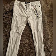 Hi These Are The Valabasas Jeans That Has Never Been Worn Before There In Good Condition With The Tags Still On Them Brand New So The Price Will Go Down Only A Little Bit Valabasas Jeans, Jeans Color, Colored Jeans, Mens Jeans, Color White, Man Shop, Brand New, Tags, White