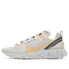 Designed to be durable, lightweight and springy, Nike React brings foam cushioning to next level. It provides a soft yet responsive ride mile after mile. \n Sneaker Bar, Marathon Running Shoes, Sneakers Womens, Sneaker Release, Nike React, Soft Yellow, Marathon Running, Running Shoes Sneakers, House 2