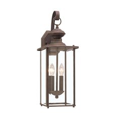 Generation Lighting Jamestowne transitional 2-light LED outdoor exterior wall lantern in antique bronze finish with clear beveled glass panels 8468EN-71 Wall Mount Lantern, Wall Lanterns, Sea Gull, Generation Lighting, Sea Gull Lighting, Lantern Wall, Traditional Lighting, Outdoor Wall Lantern, Outdoor Light