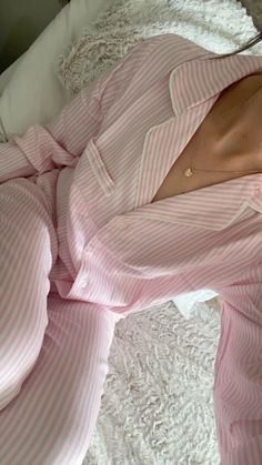 #pink #pinkpyjamas #pinkaesthetics #pyjama Cute Pink Pyjamas, Pink Pajamas Women, Pink Pyjama Aesthetic, Light Pink Pajamas, Pink Girlies Aesthetic, Cold Pink Aesthetic, Coquette Pjs Aesthetic, Cute Pyjamas Aestethic, Pink Robe Aesthetic