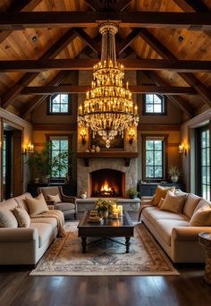 Barndominium Interior Ideas Western Home Decor Ranch Style Interior Design, Barn Beams In House, Luxury Barndominium Interior, Rustic Barndominium Interior, Barndominium Homes Interior, Barndominium Living Room, Ranch Style Interior Design