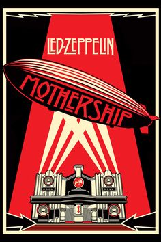 an advertisement for ledzeffelin's mother ship