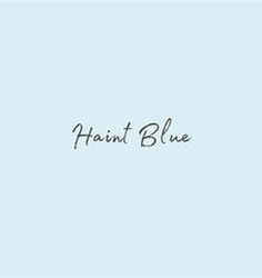 the word hunt blue written in black ink on a light blue background