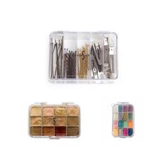 Infuse your makeup kit with a variety of essential palettes. In this bundle, you get: A) 1 Taxi (5 sections) - the ultimate organizer with generous size and ample space. B) 1 Mango (24 sections) - a versatile size that strikes the ideal balance between portability and capacity. C) 1 Bella (16 sections mini palette) perfect for on-the-go touch-ups and travel-friendly makeup kits. Makeup Kits, Mini Makeup, Makeup Kit, Makeup Yourself, Mango, Thing 1, Makeup, Travel, Make Up