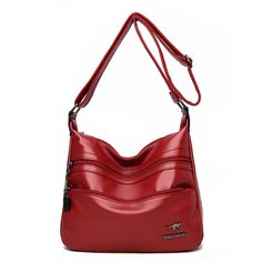 Luxury Designer Multi-pocket Crossbody Shoulder Bags Soft Leather Handbags, Crossbody Bags For Women, Handbags Women, Designer Crossbody, Designer Crossbody Bags, Casual Tote, Shoulder Messenger Bag, Glasses Fashion, Leather Accessories