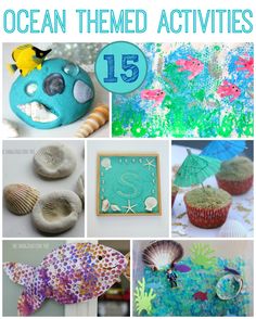 ocean themed activities and crafts for kids