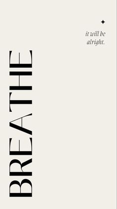 an image of a book cover with black and white lettering on it that says, the brave is still be alright