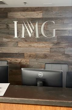 the front desk of an img office