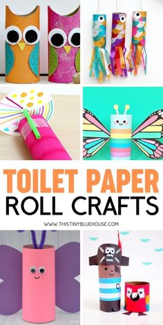 toilet paper roll crafts for kids to make