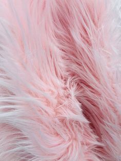 pink and white fur texture close up