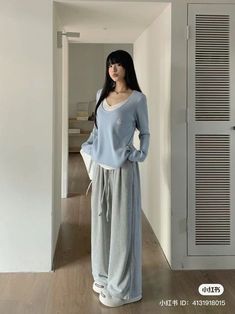 Lunar New Year Outfit Casual, Spring Korean Outfit, Acubi Club, House Outfit, Trendy Tiktok