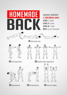 a poster with instructions on how to do the back squats and exercises for beginners