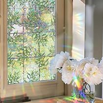 Stained Glass Decals, Bath Bedroom, Window Privacy Film, Rainbow Window, Frosted Window Film, Stained Glass Window Film, Privacy Window, Office Window, Privacy Film