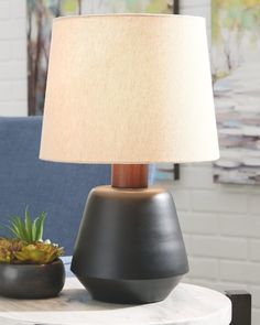 Ancel Table Lamp L204204 Table Lamps By ashley - sofafair.com Metal Table Lamp, Table Metal, Contemporary Table Lamps, Table Lamp Wood, Metal Table Lamps, Table Lamp Sets, Black Table Lamps, Accent Lamp, Lamp Sets