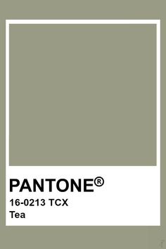 the pantone color is shown in this image