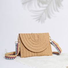 Embrace Boho Chic Style Elevate your summer wardrobe with the Women's Bohemian Straw Clutch Handbag, a perfect blend of style and functionality. This hand-woven rattan straw clutch is designed to bring out your inner bohemian spirit while keeping your essentials secure. Ideal for beach outings, casual gatherings, or even an evening stroll, this versatile purse will quickly become your go-to accessory for the season. Product Features Material: Made from high-quality straw for a natural and eco-friendly look. Design: Hand-woven with intricate detailing, giving each bag a unique, artisanal touch. Shape: Frame design that offers ample space without compromising style. Straps: Single, durable shoulder strap for comfortable carrying. Closure: Secure hasp closure to keep your belongings safe. Lin Bohemian Decoration, Woven Clutch, Evening Accessories, Summer Handbags, Straw Clutch, Wicker Bags, Estilo Boho Chic, Bohemian Pattern, Bag Summer