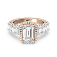 https://embed.imajize.com/7034997 The Dazzling, Gorgeous Engagement Ring, Diamond Settings, The Plaza, 3 Carat, Princess Cut Diamonds, Halo Engagement Ring, Halo Engagement, White Rose Gold