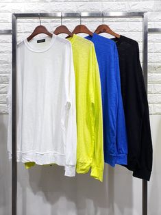 Woman's Summer Sheer Cotton Overfit Sweatshirts  Size  One size, Overfit, good for US size 4-12  Fabric and Care  Cotton 60%  Modal 40%  Machine washable and tumble dry in low temperature  Made in S Korea S Korea, Womens Sweatshirts, Sweat Shirts, Blue Sweatshirt, Ink Color, Sweatshirts Women, Sweat Shirt, Really Cool Stuff, Loose Fitting