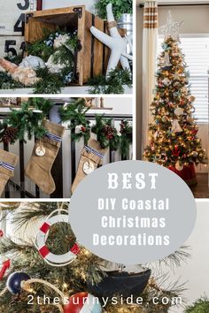 the best diy coastal christmas decorations