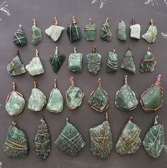 Aventurine Jewelry, Lookout Mountain, Aventurine Stone, Stone Wrapping