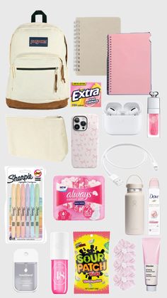 Preppy Backpack, After School Routine, School Kit, Back To School Bags