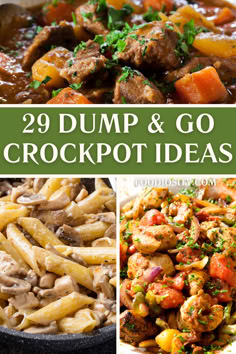 1 Pot Crockpot Recipes, Slow Cook Crockpot Recipes, Full Meal Crockpot Recipes Easy Dinners, Crock Pot 5 Ingredients Or Less, One Pot Meal Crockpot, 6 To 8 Hour Crockpot Recipes, Full Slow Cooker Meals, Healthy Crockpot Recipes Dump And Go, Crockpot Recipes For Busy Moms