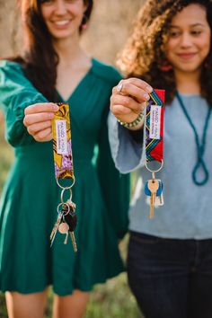 Market Fabric Keychains - Mango + Main Multicolor Keychain With Key Leash For Everyday Use, Multicolor Rectangular Keychain With Key Clip, Multicolor Everyday Keychain, Casual Multicolor Keychains For Gifts, Trendy Multicolor Keychain With Key Leash, Handmade Multicolor Keychains, Multicolor Keychains With Key Clip For Everyday, Multicolor Keychain With Key Leash As Gift, Fabric Keychains