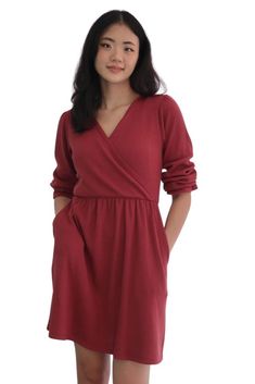 Adrienne Waffle Nursing Dress in Sienna Cute Nursing Outfits, Nursing Friendly Dress, Maternity Nursing Dress, Maternity Nursing, Nursing Dress, Nursing Clothes, Knitwear Dress, Christmas Dress, Knit Fashion