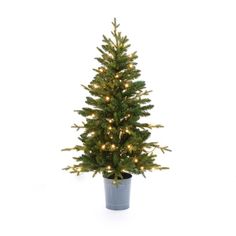 Decorating for the holidays just got easier! Deck the halls with this festive artificial fir Christmas tree with this pre-strung 4-foot artificial fir tree. That’s right! No cleaning up tree needles and untangling Christmas tree lights. This tree sets up in minutes and after fluffing the branches it looks so real! Whether you trim the tree with cherished ornaments and display the tree in its natural beauty, this charming tree will become a favorite of holiday decorations. Smaller trees are a quick and easy way to dress up your home, office, classroom, or church Sunday school room for kids! The artificial tree features green branches made from high-quality material that is not crushed during storage. The artificial tree has a graceful round metal pot highlighted in a trendy gray finish. Set Porch Tree, Porch Trees, Sunday School Rooms, Tree With Lights, Fir Christmas Tree, Christmas Tree Lights, White Light Bulbs, Small Christmas Trees, Tree Lights