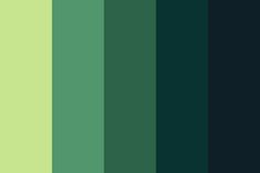 green and black color palette for the webpage or mobile phone application, with text overlay