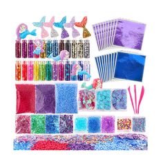 mermaid themed party supplies and decorations