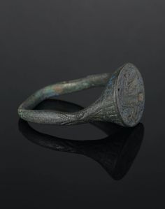 Genuine Medieval Bronze Ring by AntiqueJewls. Beard Ancient Signet Ring with Blue Enamel | Vintage Jewelry | Proud Bird Bronze Ring | Authentic Artifact. All the rings on offer are hand-picked pieces for sale with a great look, very good quality and absolute authenticity. Great signet ring from the 1400-1600s Bronze, Patina, Enamel. Vintage from before 1700. Medieval Engraved Round Rings, Engraved Medieval Rings, Ancient Intaglio Ring Jewelry, Ancient Ceremonial Round Rings, Ceremonial Byzantine Engraved Round Ring, Ancient Intaglio Rings, Ancient Rings, Engraved Signet Ring, Bird Ring