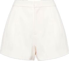 Elegant High-waisted Shorts With Belt Loops, White Workwear Shorts With Belt Loops, Chic Structured Summer Bottoms, Chic White Structured Bottoms, Chic Structured White Bottoms, Yoko London, Wedding Guest Looks, City Dress, Tailored Shorts