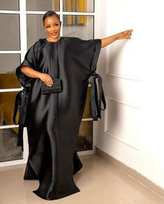 Beautiful black silk dress.Perfect attire for that simple and classy look, suitable for evening wear, beach wear, summer dress etc. Kindly attach the following measurements when ordering for a perfect fit . Available in other colors too. Bust Waist Hips Dress Length Shoulder Thank you for shopping💖. Luxury Black Silk Kaftan, Luxury Elegant Dola Silk Gown, Luxury Black Kaftan For Evening, Luxury Black Kaftan For Party, Luxury Elegant Dola Silk Dresses, Sleek Black Gown For Formal Occasions, Chic Black Maxi Length Gown, Chic Silk Maxi Dress For Black-tie Events, Chic Black Gown For Cocktail Events