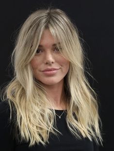 Wispy Side Bangs, 2020 Makeup, Long Side Bangs, Parted Bangs