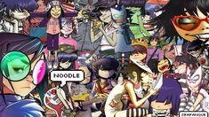 gorillaz noodle aesthetic wallpaper