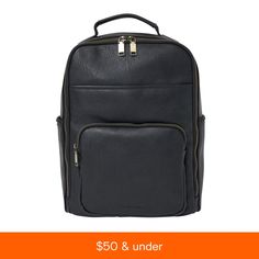 in stock On-the-go Standard Backpack For Back To School, Black Laptop Bag For Everyday And Back To School, Modern Black Backpack For On-the-go, Modern Everyday Bags For Back To School, Modern Bags For Back To School, Modern Bags For Everyday And Back To School, Classic Black Backpack For Daily Use, Commuting Softback Bag With Zipper Pocket, Modern Satchel Bags For Back To School