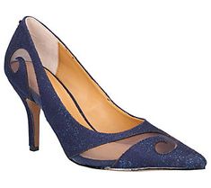 Revel in the glamorous design of these mesh-accent pumps that help you stand tall while out on the town. From J. Renee'. Fitted Mesh Heels For Party, Mesh Fitted Heels For Night Out, Chic Mesh Heels For Party, Mesh Heels For Evening, Mesh High Heels For Party, Mesh Heels For Party, Elegant Evening Heels With Mesh Lining, Elegant Mesh Heels For Night Out, Mesh Party Heels