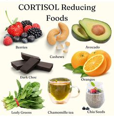 Healthy Eating Books, Lower Cortisol, Foods Healthy, Power Foods, Food Info, Chamomile Tea, Food Facts, Leafy Greens